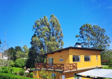 COMPLEJO TURISTICO DE 5 UNIDADES, CON PISCINA Y COCHERAS CUBIERTAS - ZONA: SIERRA DE LOS PADRES