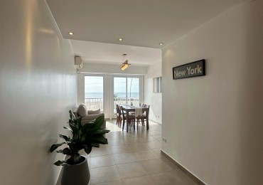 DEPARTAMENTO 3 AMB AL FRENTE CON VISTA AL MAR, BALCON TERRAZA Y COCHERA FIJA - ZONA: TORREON