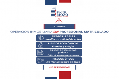 LOS RIESGOS DE REALIZAR UNA OPERACIÓN INMOBILIARIA SIN UN PROFESIONAL MATRICULADO